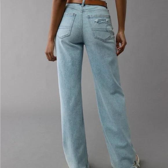 American Eagle Dreamy Drape wide legged jeans - Picture 9 of 9